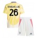 Maillot de foot Juventus Douglas Luiz #26 Extérieur vêtements enfant 2024-25 Manches Courtes (+ pantalon court)